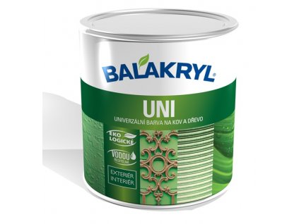 Balakryl Uni SATIN 0,7 kg - černá