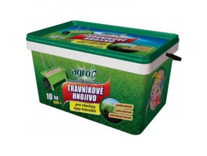 AGRO Trávníkové hnojivo 10 kg v kbelíku