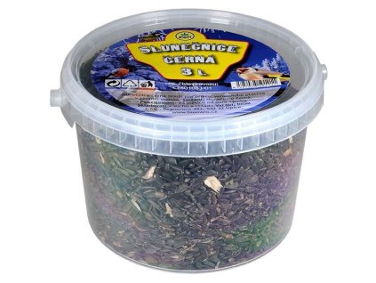 Slunečnice černá 3 l, kbelíček