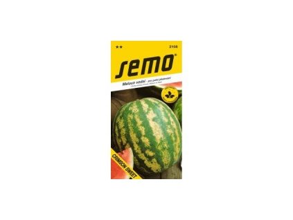 Meloun vodní - Crimson Sweet - oválný žíhaný 0,6 g