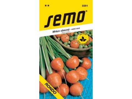 Mrkev Karotka Rondo Pariser Markt 4 velmi raná kulatá 1,6 g