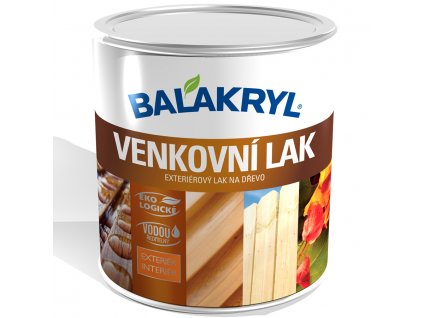 Balakryl VENKOVNÍ LAK - 0,7kg - lesk
