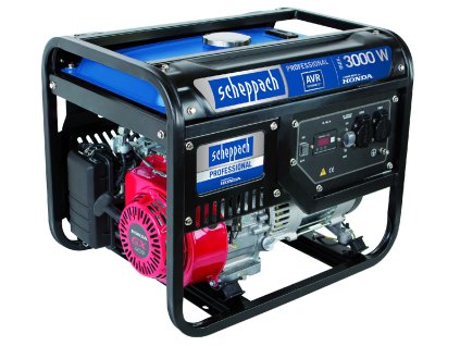 Scheppach SG 3500 - Rámová elektrocentrála 3000W s motorem Honda