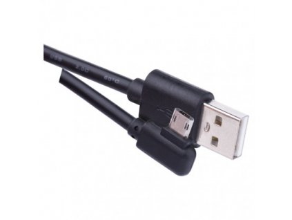 USB kabel 2.0 A/M - micro B/M 1m černý, Quick Charge