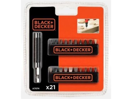Black&Decker A7074 - 21 dílná sada bitů