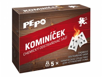 Odstraňovač sazí KOMINÍČEK CHEMICKÝ 5x14g