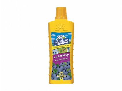 Hnojivo Hoštické KAPALNÉ - borůvky 500 ml s guánem