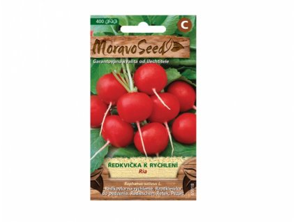 Ředkvička k rychlení RIA, kulatá červená 65918