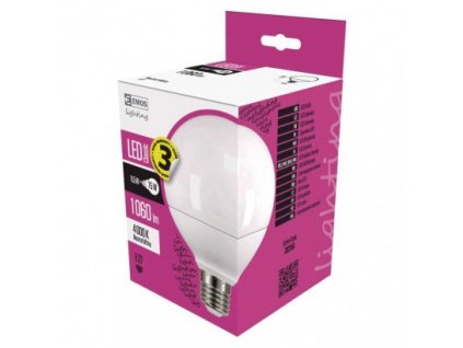 LED žárovka Classic Globe 11,5W E27 neutrální bílá