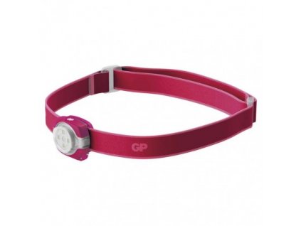 LED čelovka a světlo GP Everybody CH31, 40 lm, růžová