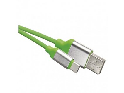 USB kabel 2.0 A/M - C/M 1m zelený