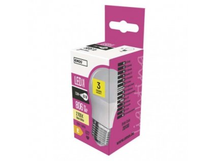 LED žárovka Classic Mini Globe 7,3W E27 teplá bílá