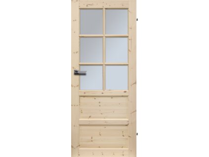 Interiérové dveře ILAWA Masiv - sklo 6S - 90 cm / tvrzené sklo