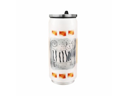 Termoska plechovka Kočky 0,4 l