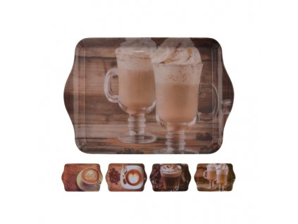 Servírovací tác Coffee mini 21x14 cm