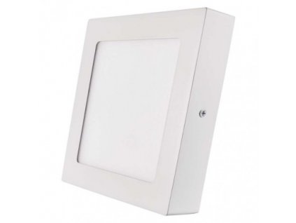 LED panel 170×170, čtvercový přisazený bílý, 12W teplá bílá