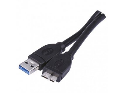 USB kabel 3.0 A vidlice - micro B vidlice 1m
