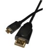 HDMI 1.4 high speed kabel ethernet A vidlice-D vidlice 1,5m
