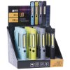 LED svítilna plastová, 3W COB LED + 1x LED, na 3x AAA