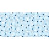 Panel obkladový 3D PVC D0017 - mozaika modrá /  93,5 x 46,9 cm