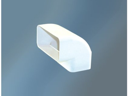 Koleno pro ploché připojení, vertikální 90°, ø 125 mm