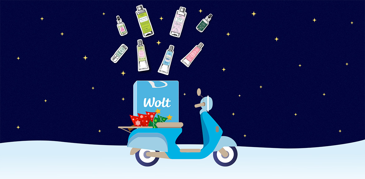 Dárky z pohodlí domova! Doručení s Woltem🎁