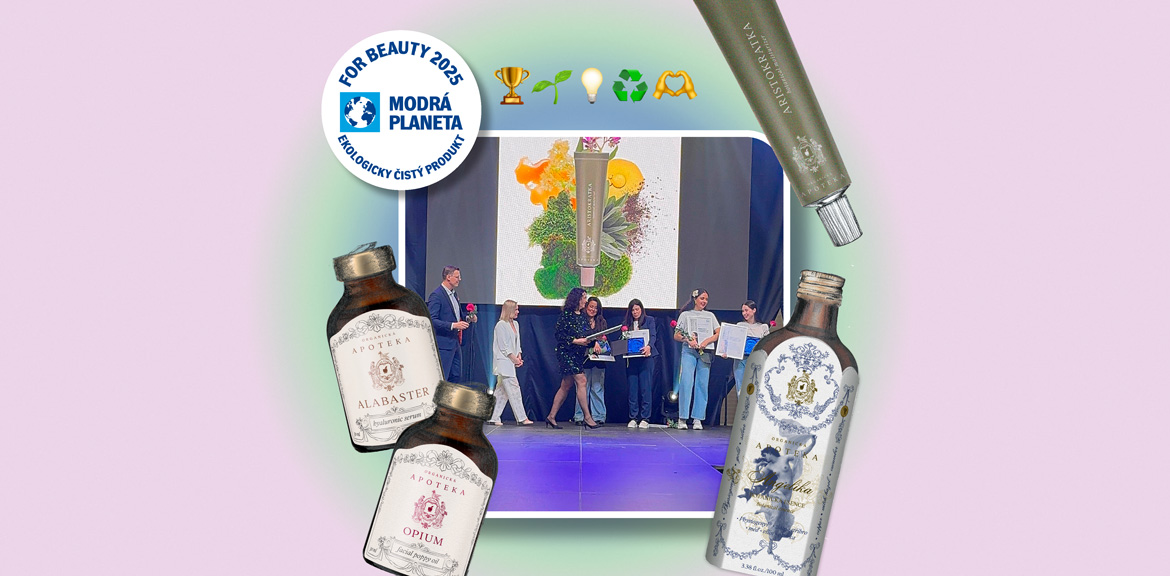 Oslavujeme úspech: 4 ocenenia Modrá planéta za ekologicky čisté produkty