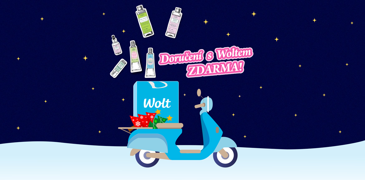 Vánoční dárky na poslední chvíli? Doručení s Woltem zdarma! 🎁