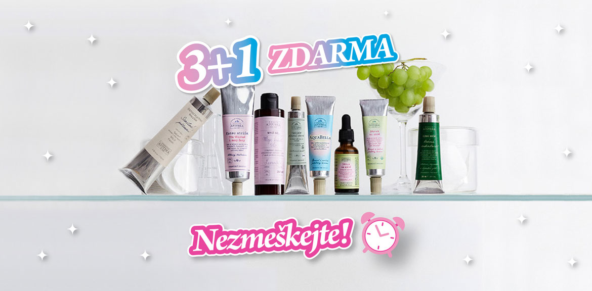 Oslavte září s naší akcí 3+1 zdarma!
