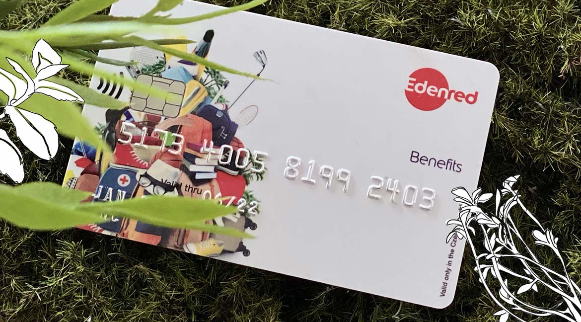 Využijte u nás Edenred Benefit Card