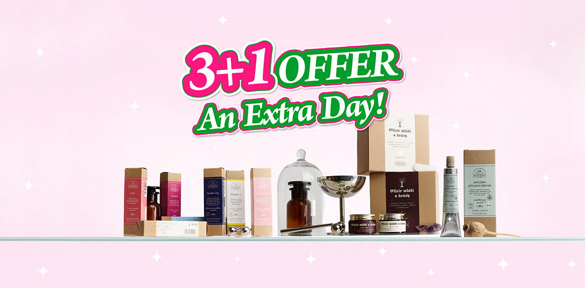 You asked for it - our 3+1 offer in the online store is continuing through September 22.