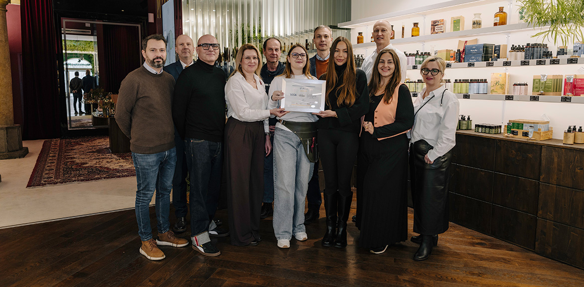 Prodejna Železná září v soutěži Visa Czech Top Shop