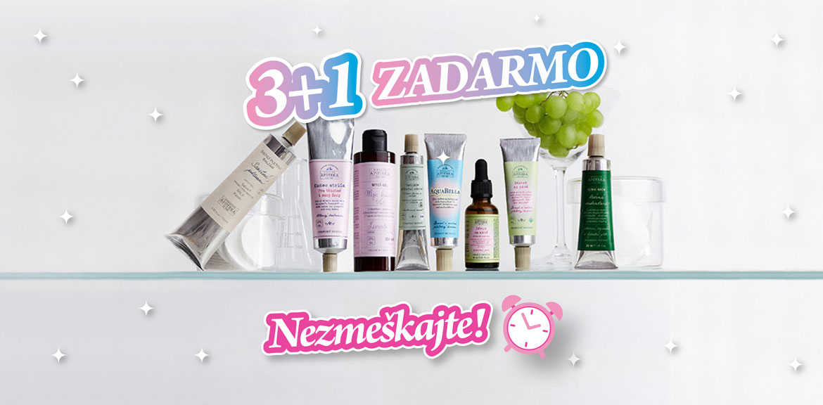 Oslávte september s našou akciou 3+1 zadarmo!