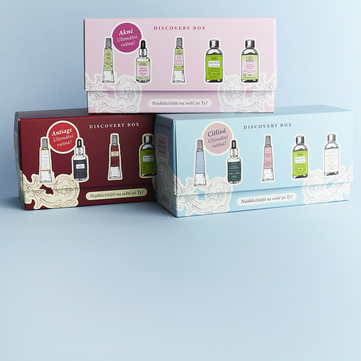 NOVÉ DISCOVERY BOXY