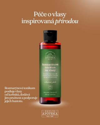 Už jsi vyzkoušela Rozmarýnové tonikum na vlasy? 🌿🥰 Péče, která dodá vlasům energii a přirozenou vitalitu 🫶🏻