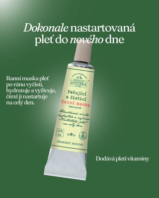 Proč zařadit ranní masku do svého rituálu? 🥰 Ráno je pokožka málo hydratovaná a unavená. Důvodem je samočistící proces,...