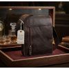 Kožená crossbody taška Rafael - malá