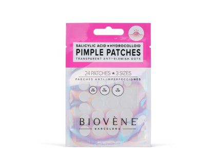 PIMPLE PATCHES Priehľadné bodky proti škvrnám, 24 náplastí