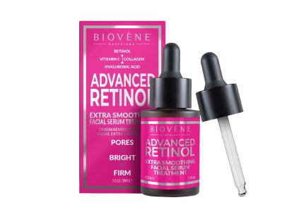 Biovene Retinol Extra vyhladzujúce sérum na tvár, 30 ml