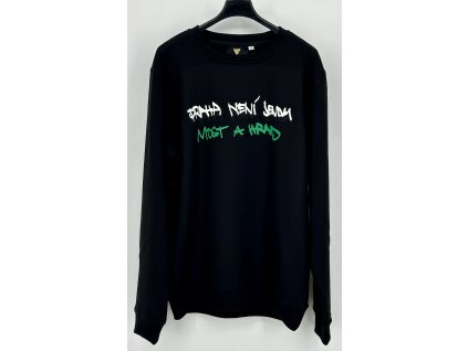 KVALITNÍ ČERNÁ MIKINA KOLEKCE ORION|PSH