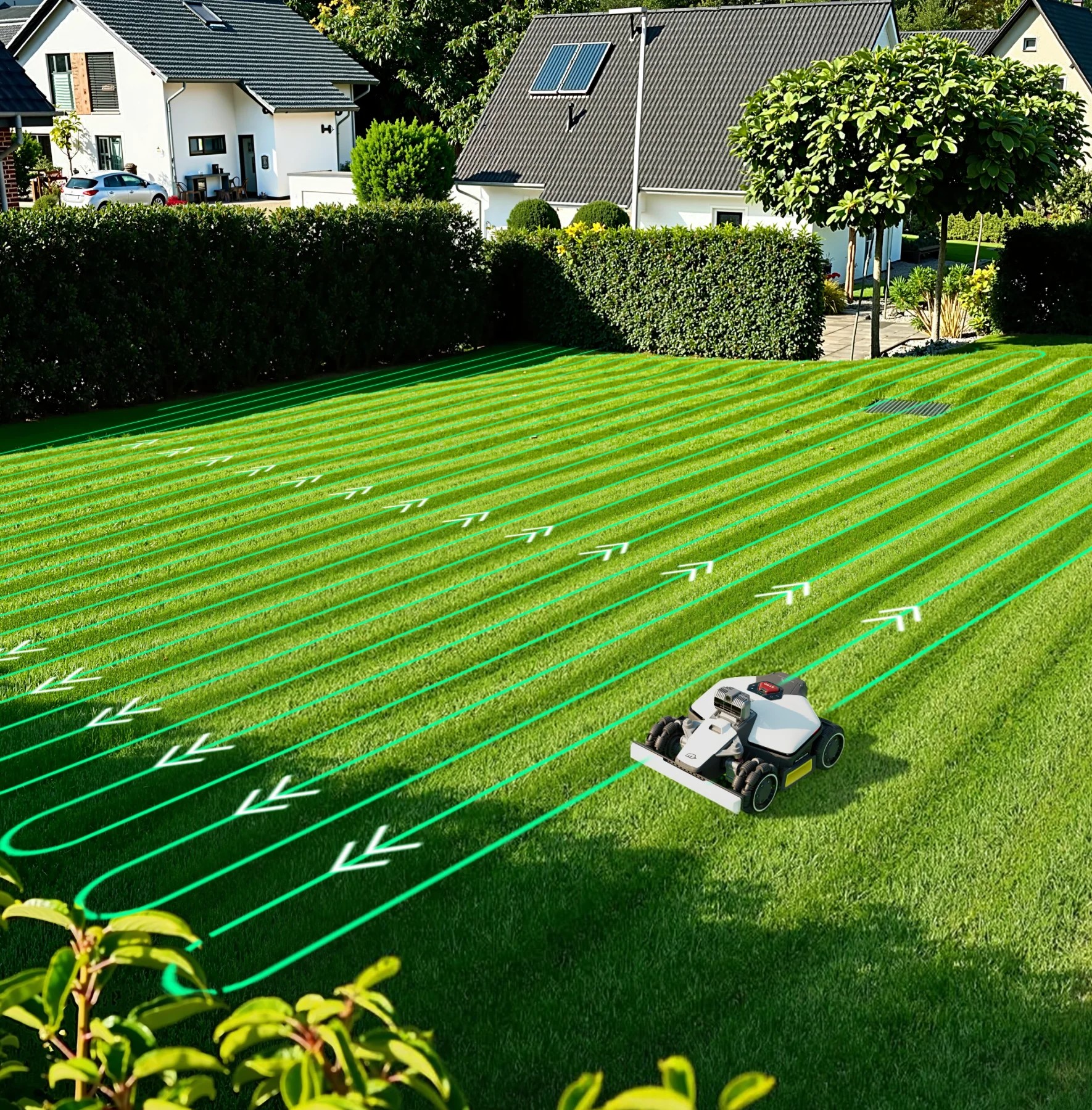 Plánování trasy sečení