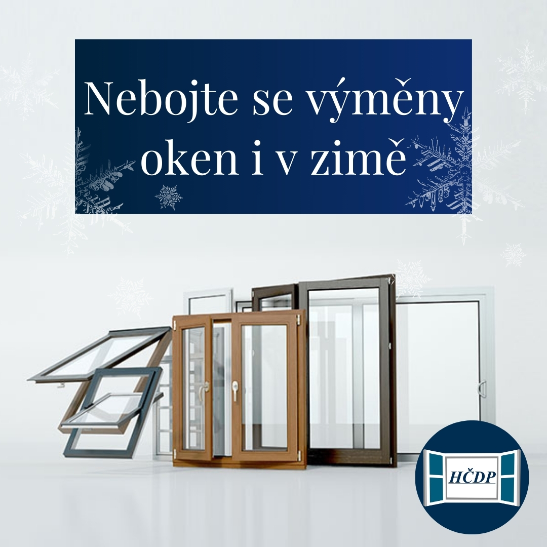 Nebojte se výměny oken a dveří ani v zimě!