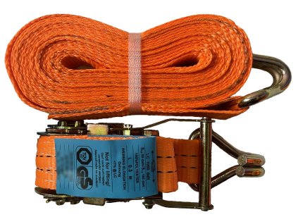 Upínací popruh s ráčnou 6 m, 2000 kg, 35 mm (kurtna 2T/6m/35mm)