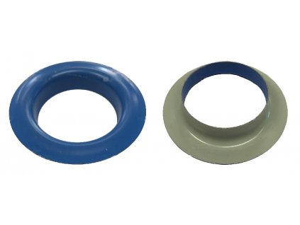 Plachtový kroužek průměr 40 mm modrý