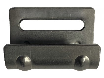 Plochý hák M42 ZZn Ni š=65mm h=41mm, tl. 3mm