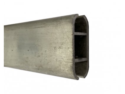 Profil hliníkový dvoukanálový 17x44 pro kedr 7,5-10 mm, 2,5 m
