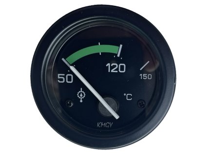 Teploměr oleje 12 V, D52 mm, 50-150 °C