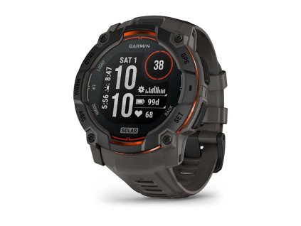 2461 garmin instinct 3 50mm solar black charcoal