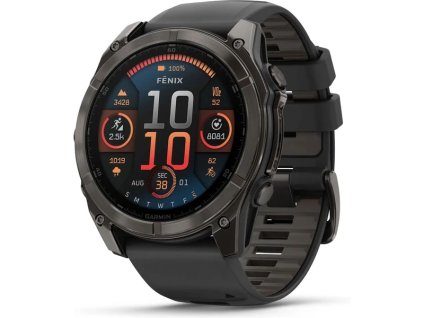 2320 garmin fenix 8 43mm amoled sapphire graphite titan carbongrey