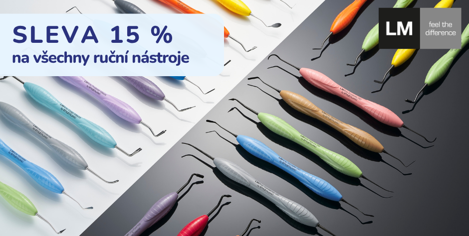 Nástroje LM Dental 15% slevou